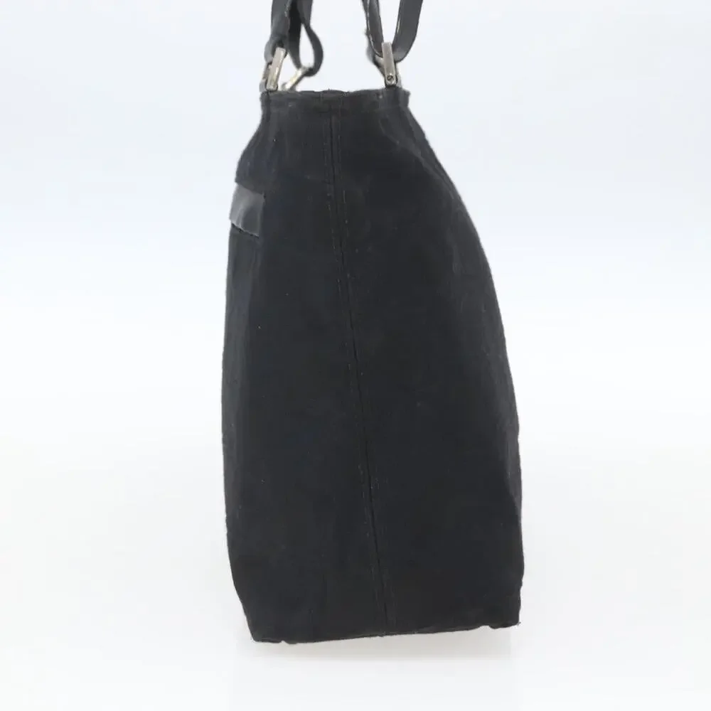 Salvatore Ferragamo Nylon Tote Bag Black